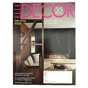 Elle Decor Magazine September 2024 The Style Issue Glamour For A New Era
